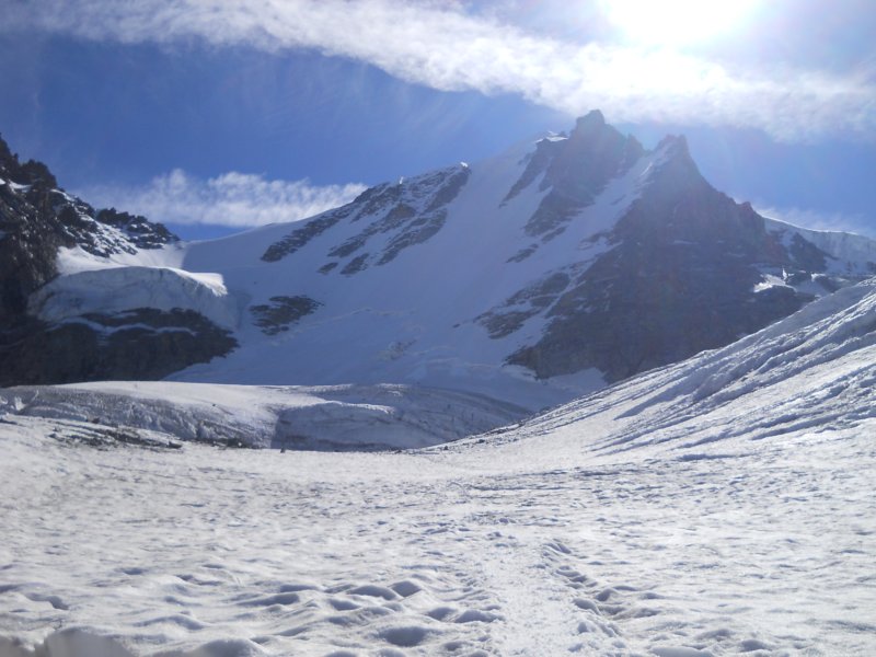 Parete nord ovest del Gran Paradiso 31-08-2014